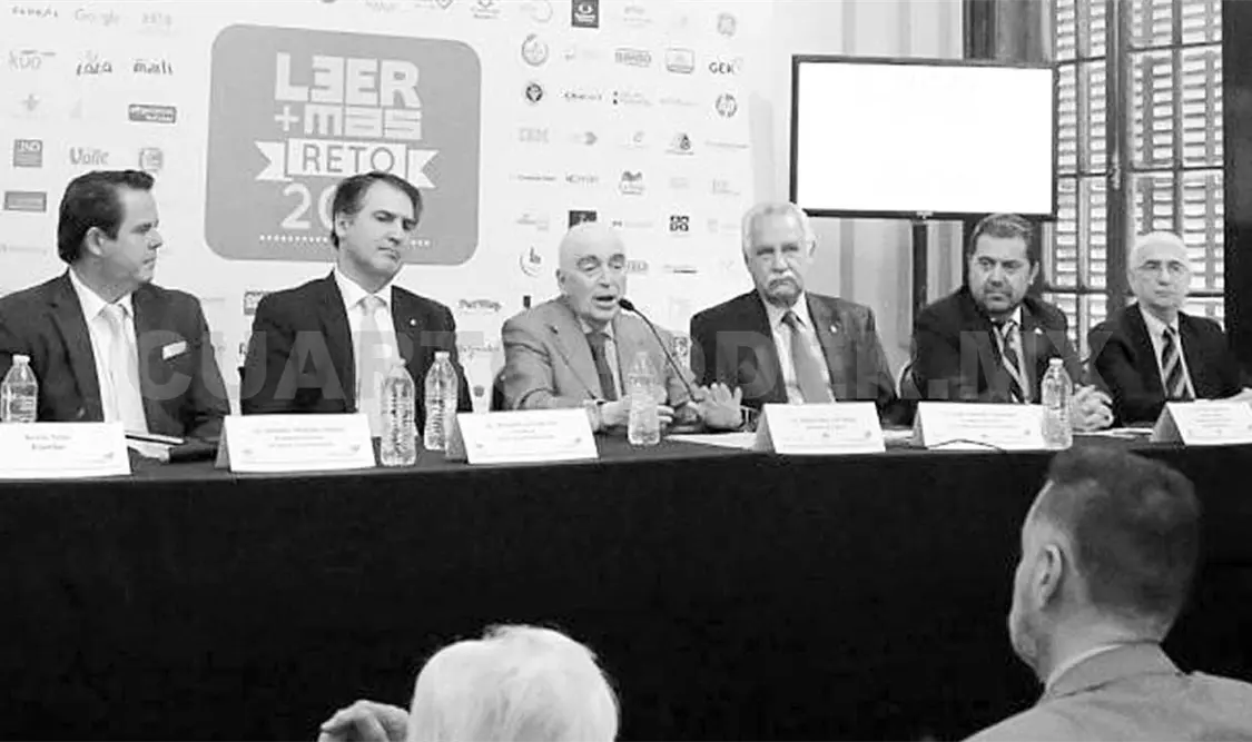 Presentación del proyecto Reto Leer Más 2016. Cortesía