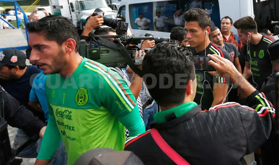 México realizó práctica en la mañana