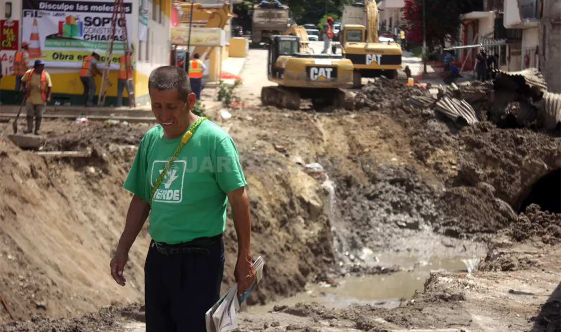 Gobernación declara en emergencia a Tuxtla Gutiérrez por lluvia severa