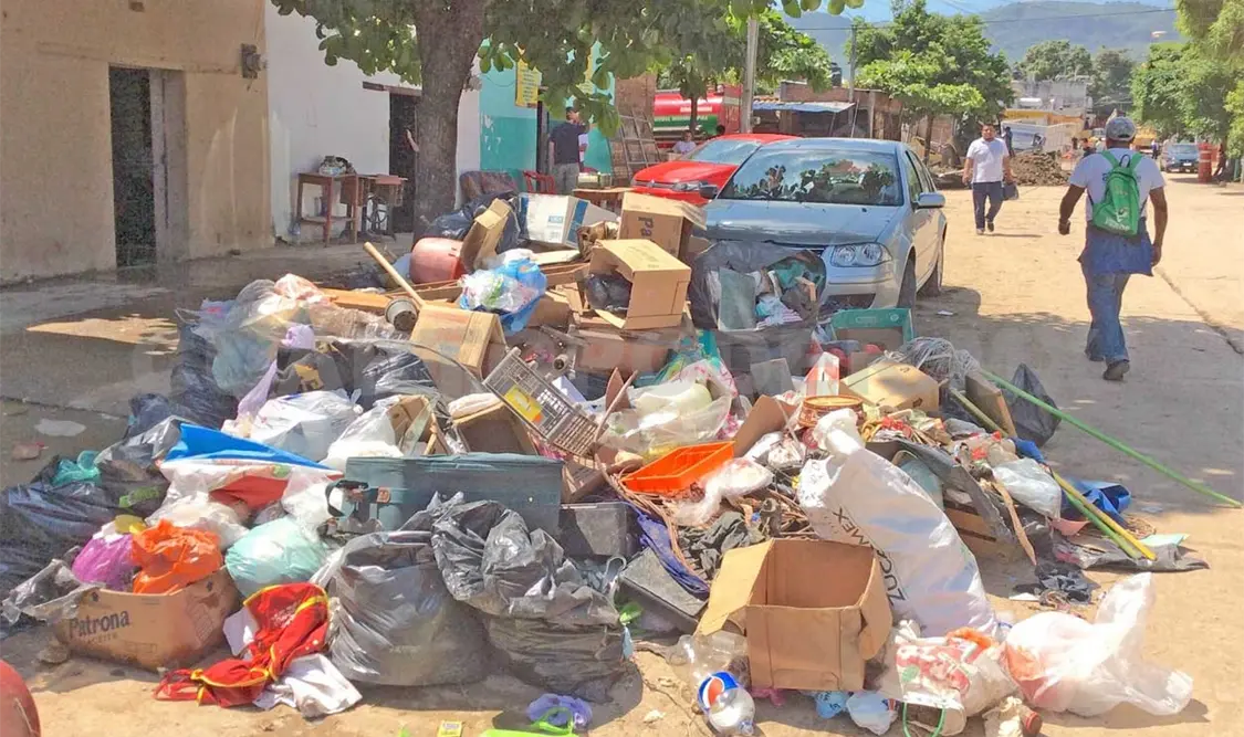 Más de 800 toneladas de basura en sólo tres días