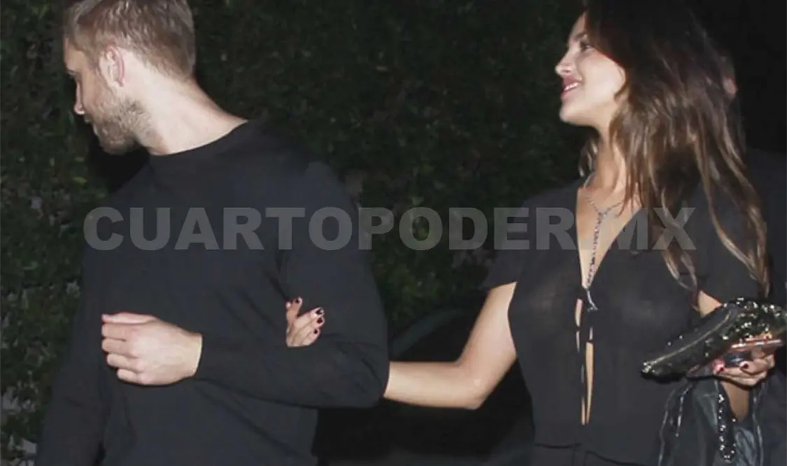 Actriz Eiza González sale con el DJ Calvin Harris