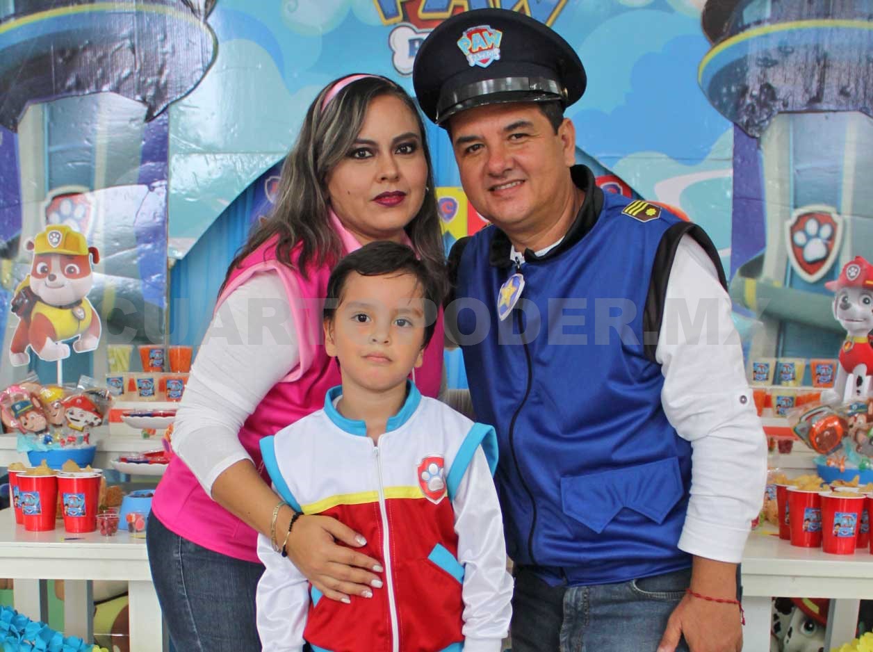 Francisco festejó al estilo Paw Patrol