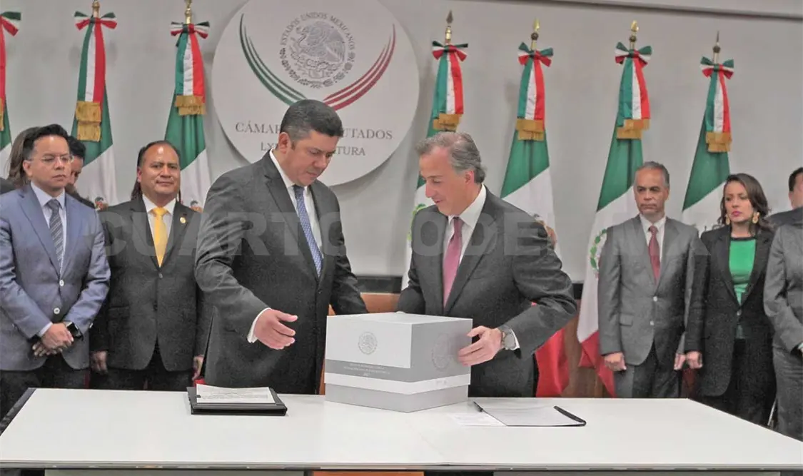 Ejecutivo entrega Paquete Económico responsable: Meade