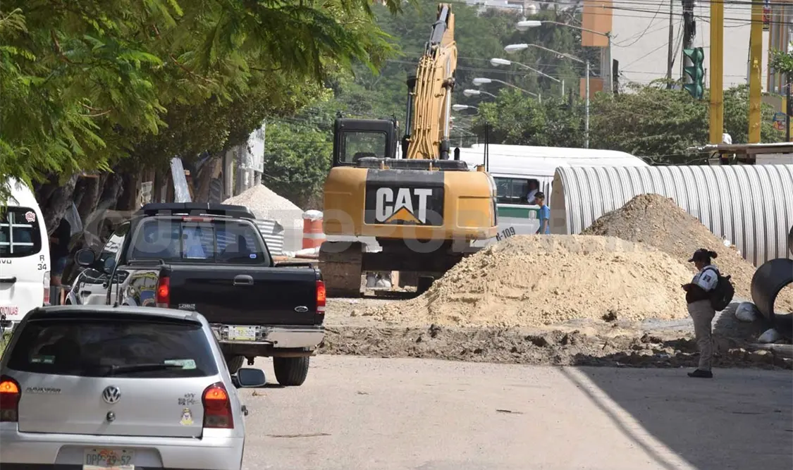 Tres drenes pluviales más para el bulevar