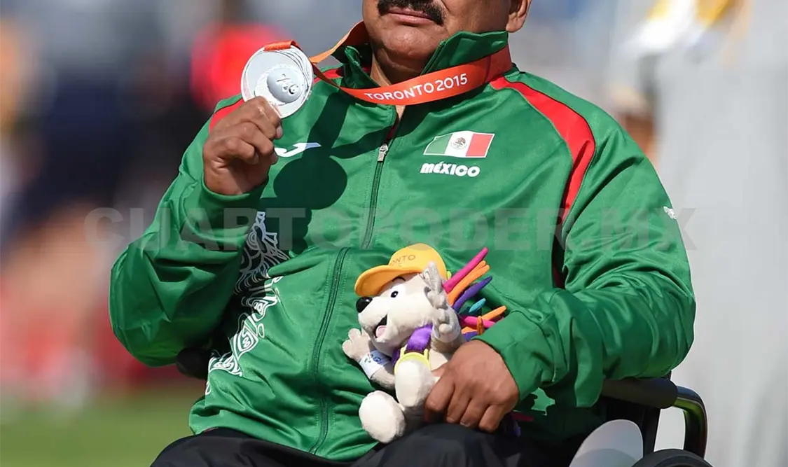 Luis Zepeda gana plata paralímpica