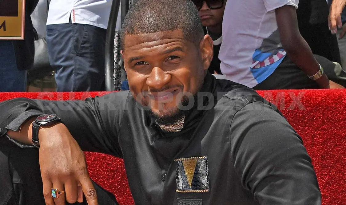 Usher recibe su estrella en el Paseo de la Fama