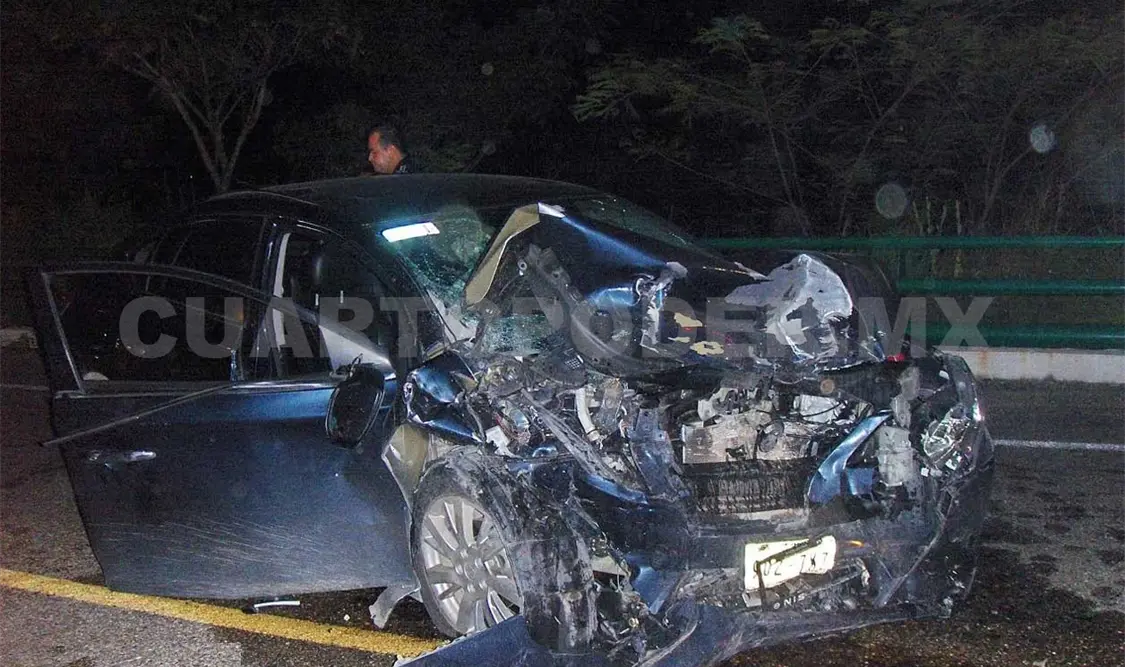 Fallece maestra en accidente