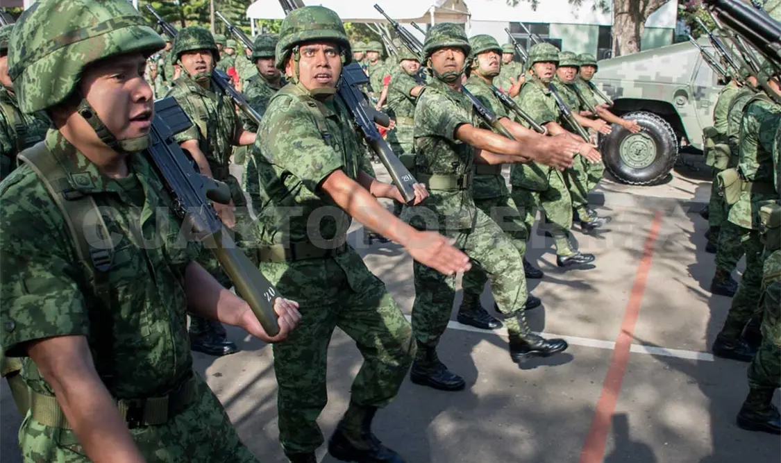 Todo listo para desfile militar