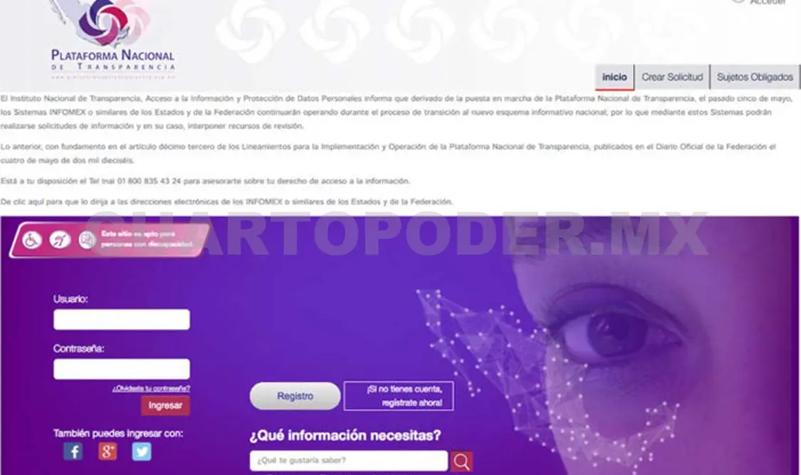Pedirán informe al INAI
