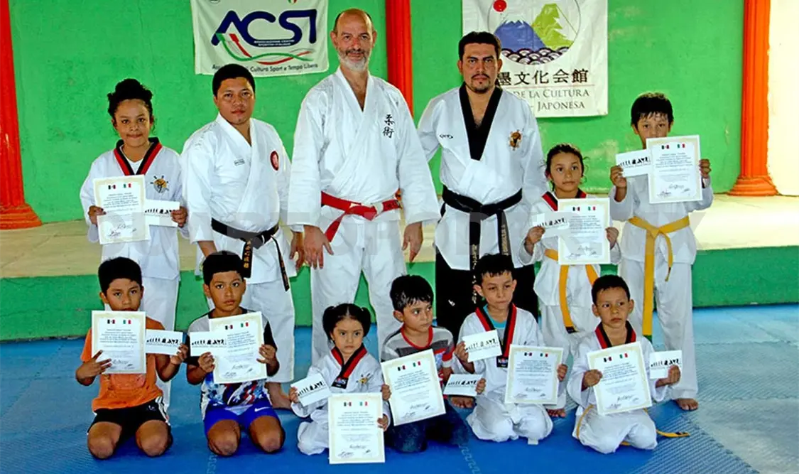 Sensei Bagnulo impartió clínica en Chiapas