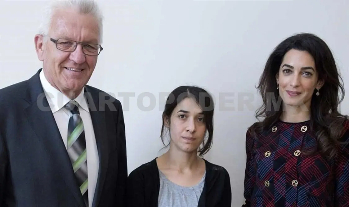 Amal Clooney denuncia el terror de mujeres yazidíes