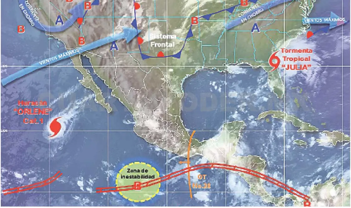 Continuará alto potencial de lluvias, informa PC