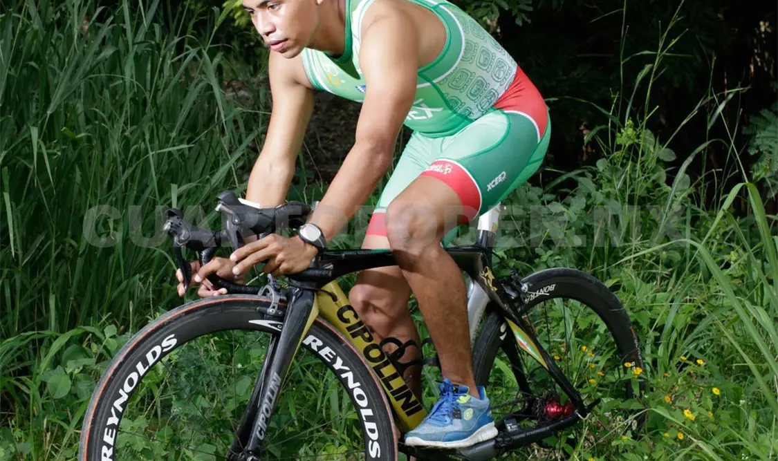 Luego de participar en el Mundial de Triatlón, los chiapanecos concluyeron entre los primeros 30 de la tabla general. Cortesía