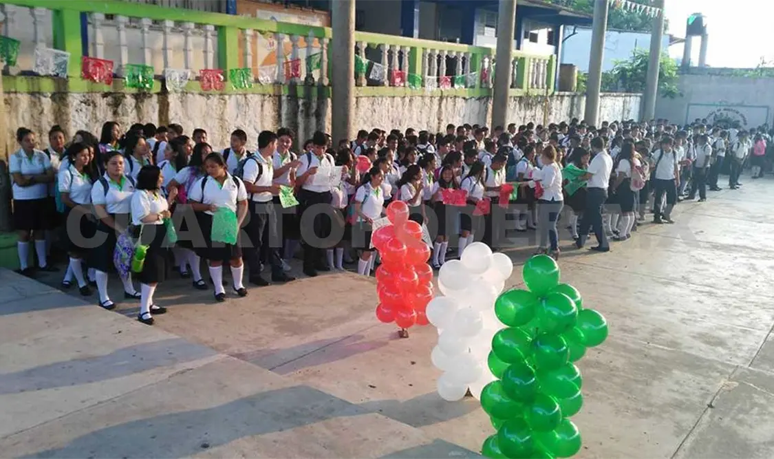 Promueven la cultura cívica en planteles educativos