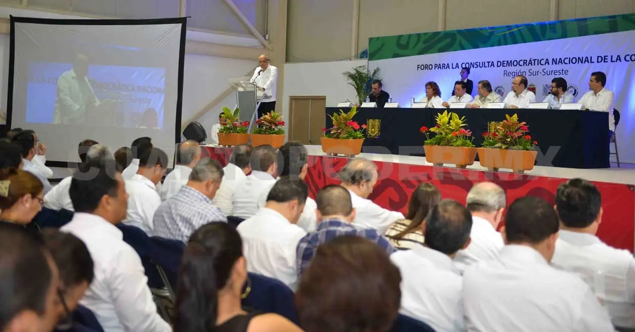 Realizan Foro Regional para Consulta de la Constitución