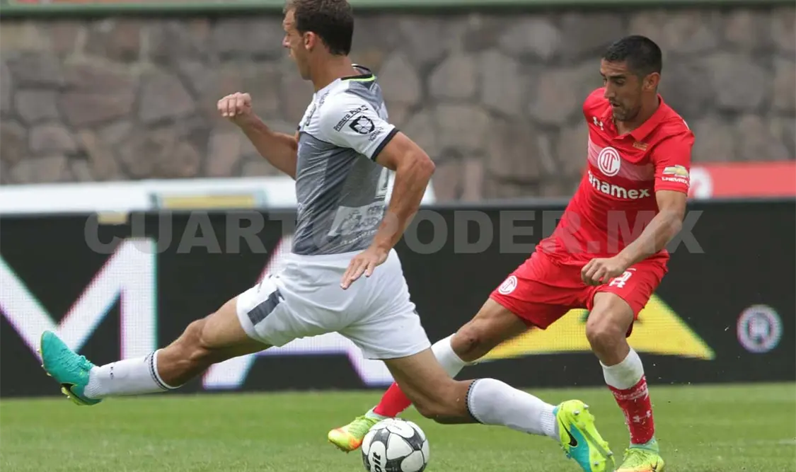 Toluca falla en el último toque y empata 1-1