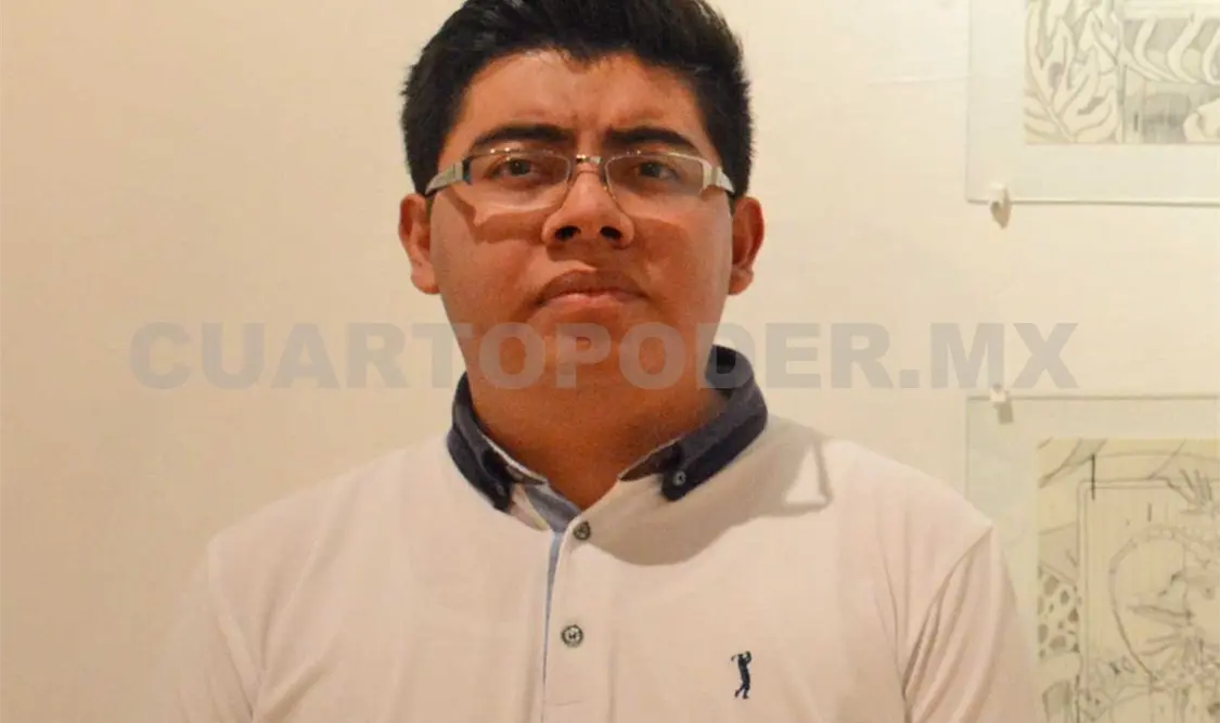 El artista José Miguel Cruz, conocido como Joys. Darwin Mendoza