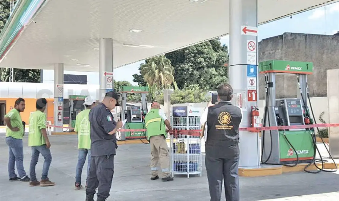 Clausuran gasolineras, carecen de planes de seguridad