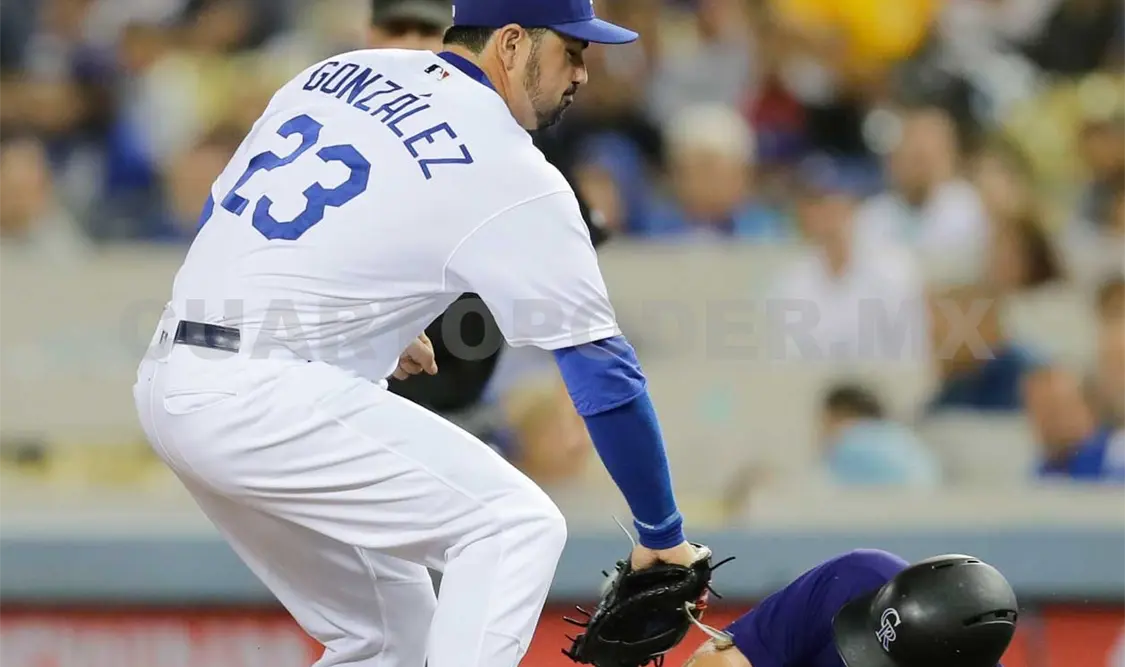 Adrián González, en blanco en derrota de Dodgers