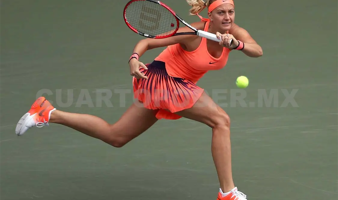Tenista checa Kvitova elimina a alemana Kerber