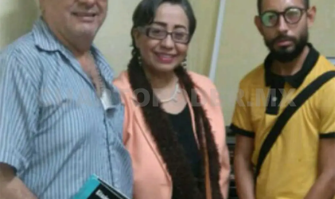 Fernando Trejo, Socorro y Alexandree Medina. Cortesía