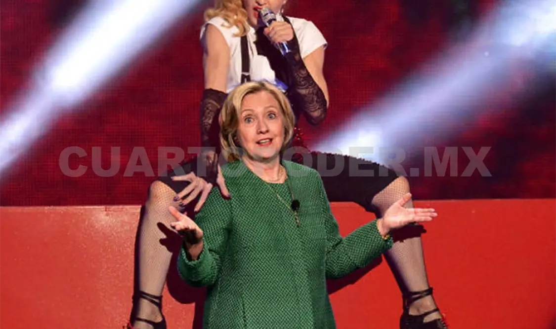 Madonna se desnuda para apoyar a Hillary