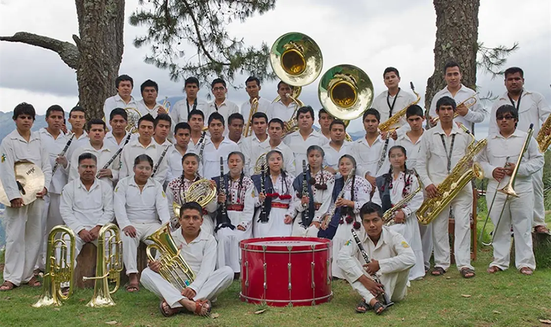 Al no contar con clave oficial, el Centro de Capacitación Musical y Desarrollo de la Cultura Mixe no puede acceder a apoyos. Cortesía