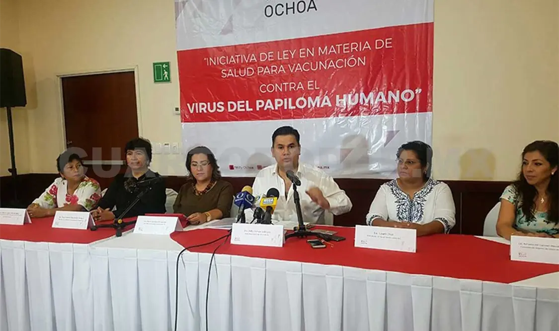 Prevén iniciativa para intensificar vacunación contra VPH