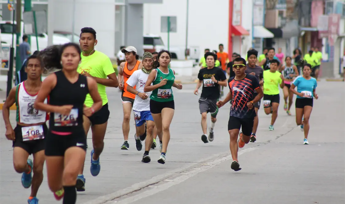 Agradable ambiente registró la competencia dominical, destacando las y los participantes de las categorías menores. Cortesía