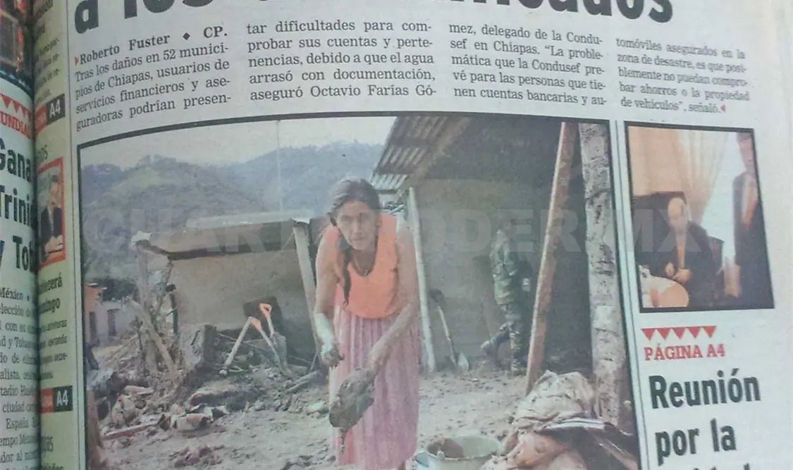 Siniestro pasado: Chiapas utilizado de “plataforma”