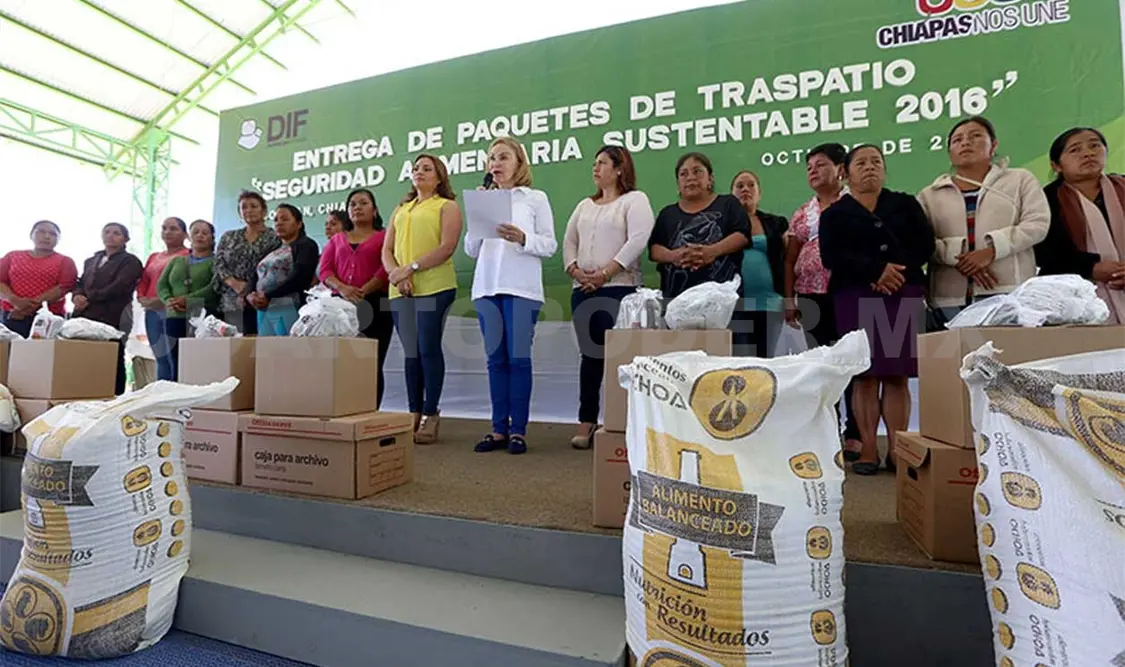Garantizan seguridad alimentaria de familias en situación de vulnerabilidad