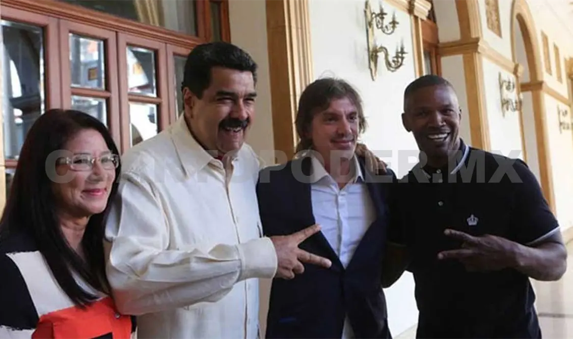 Jamie Foxx y Lukas Haas en sudamérica