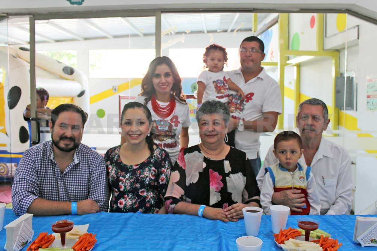 Juan Pablo celebró su cumple número 4
