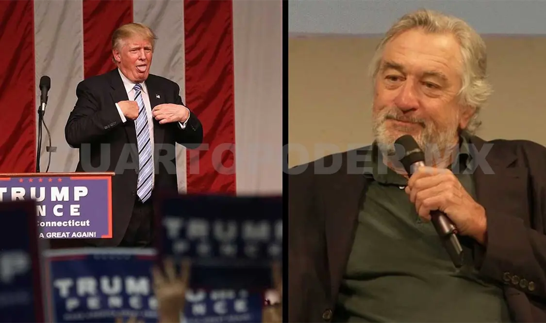 Robert De Niro “quiere golpear” a Donald Trump