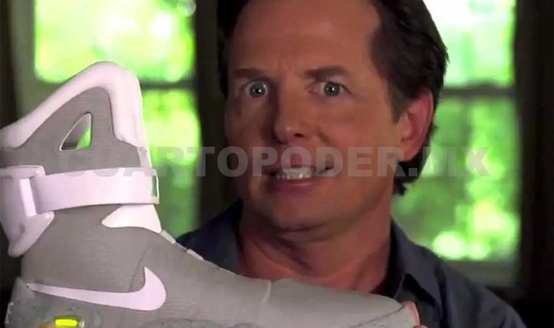 Michael J. Fox rifará los tenis de Volver al Futuro II