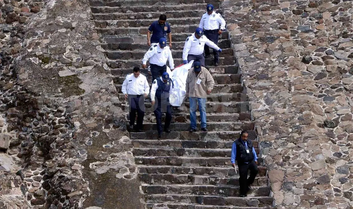 Muere alemán en Pirámide del Sol