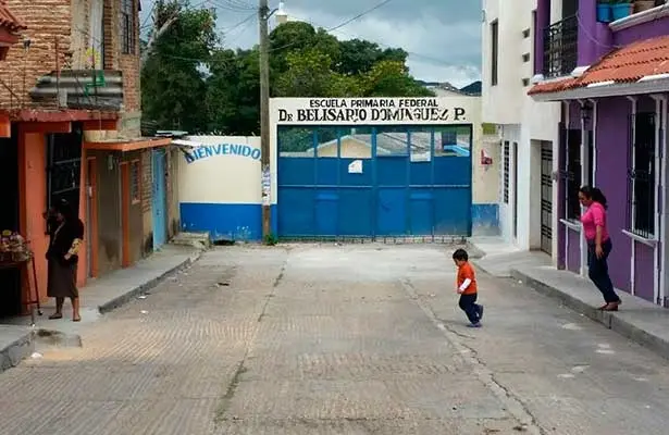 Cuatro niños de quinto y sexto grado le cortaron la lengua a un compañero de tercer grado en la primaria deComitán. Cortesía.