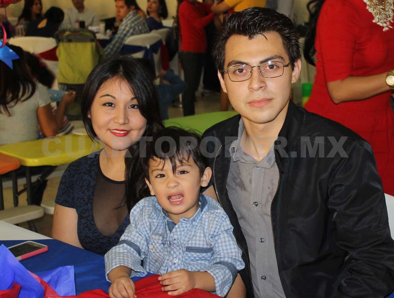 Cumpleaños y bautizo de Gabriel Bayardo