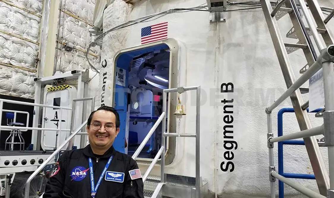 Mexicano participa en misiones de simulación