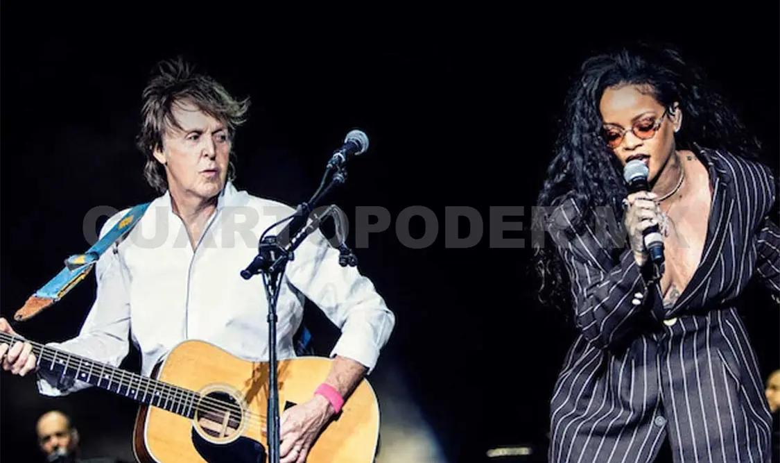 Paul McCartney invita a Rihanna