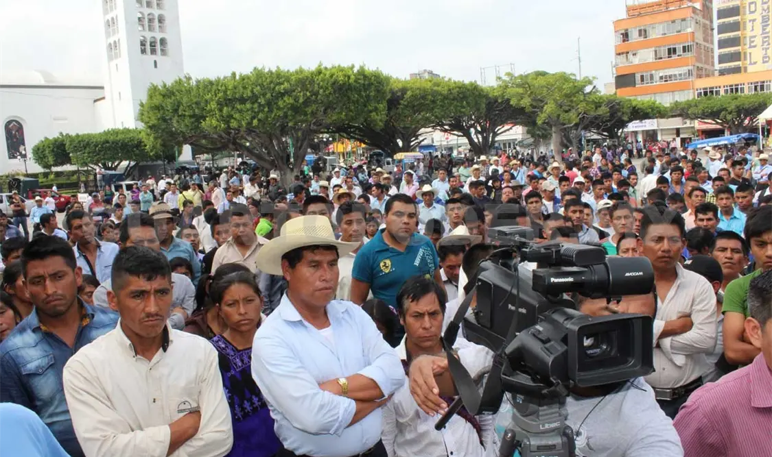 Habitantes de Chenalhó piden recursos públicos