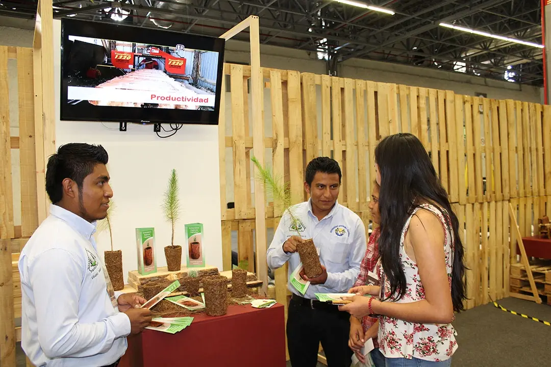 La Expo Forestal 2016 reunió a 296 expositores de 8 países y 28 estados de la República. Cortesía.