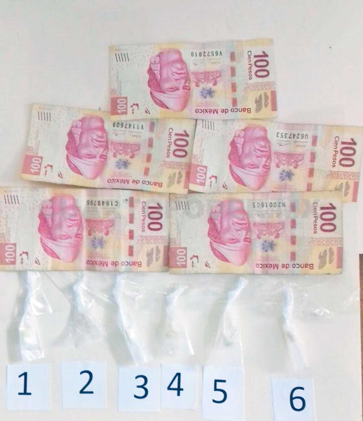 Detienen a sujeto con dosis de cocaína