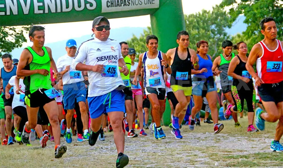 Corredores de diferentes clubes participaron en la justa que tuvo como salida y meta el santuario ubicado en el lado oriente de esta ciudad. Cortesía