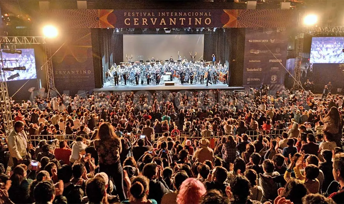El Festival Internacional Cervantino. Cortesía