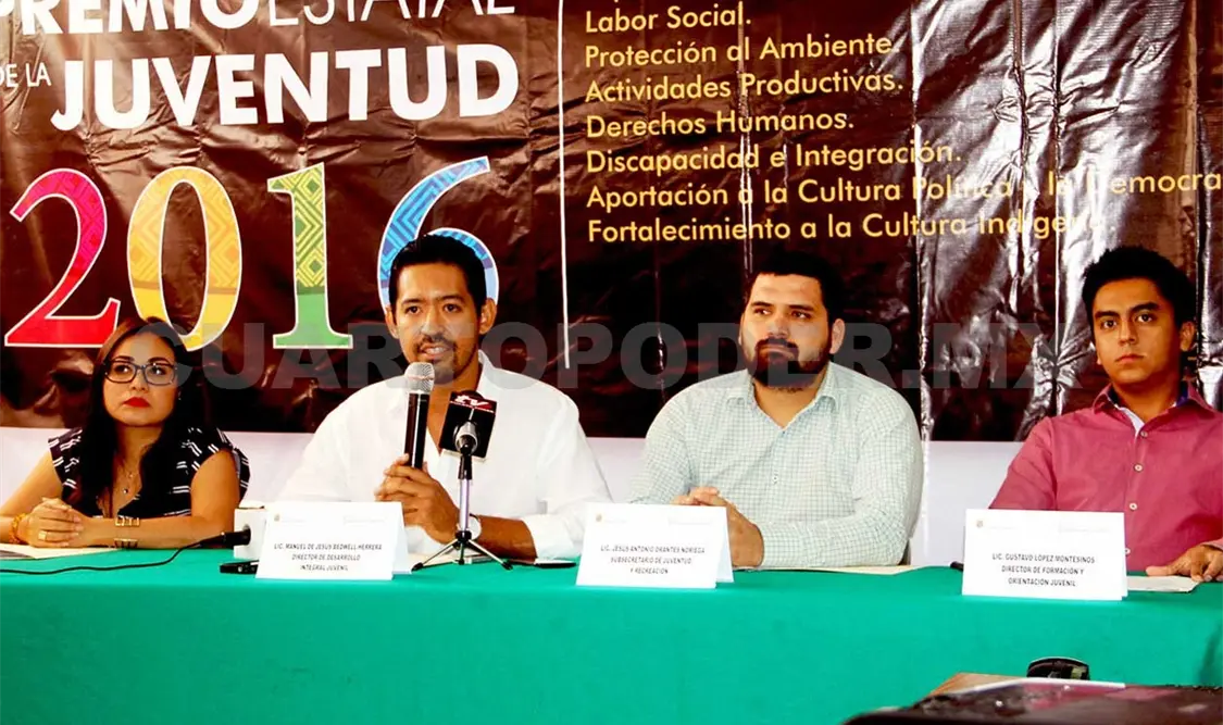 El galardón tiene el objetivo de reconocer el esfuerzo y la dedicación de la juventud chiapaneca.