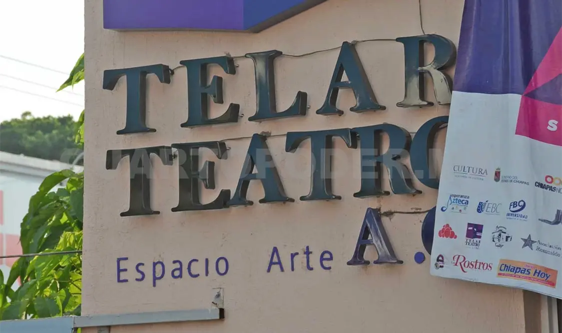 Telar Teatro, el espacio donde se inaugurará el evento. Cortesía