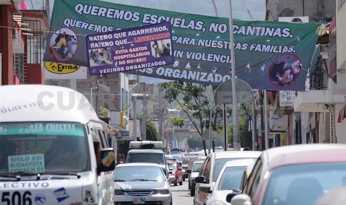 Tuxtla, afectada por delincuencia común