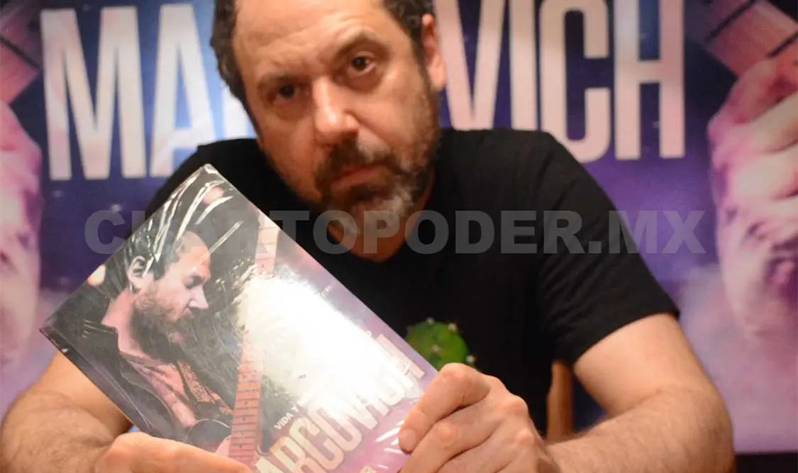 Alejandro Marcovich presentó su autobiografía