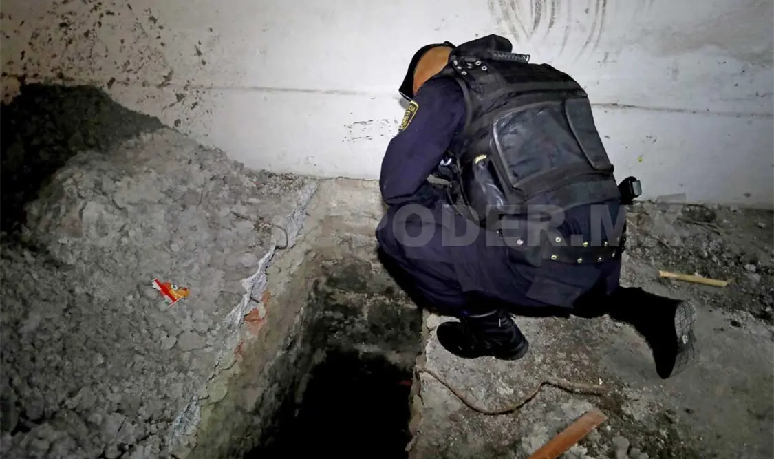 Hallan túneles en casona invadida
